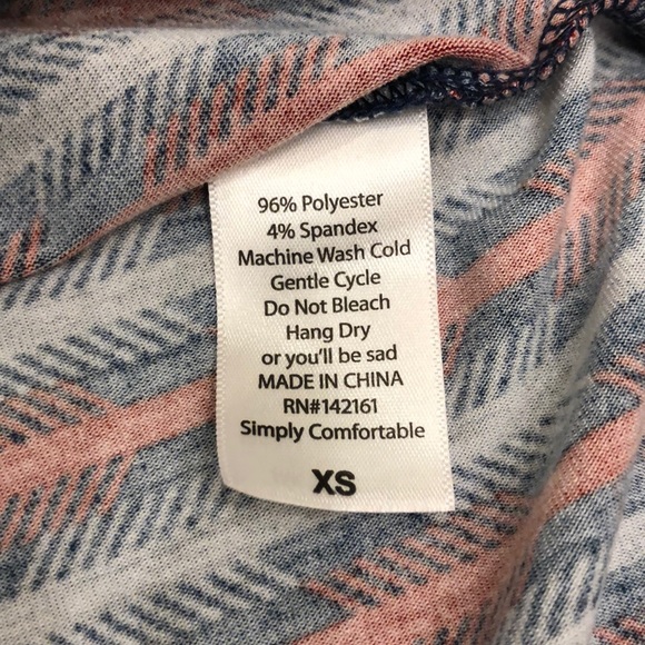 SOLD - LulaRoe Nicole dress size XS - Picture 4 of 4